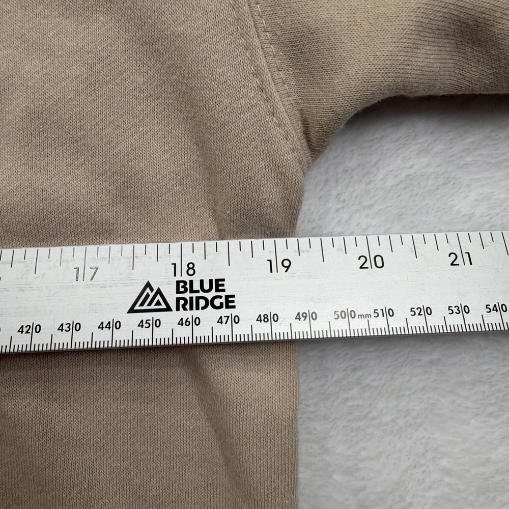 West Coast Choppers Authentic Cross Y2K Tan Hoodie Pullover Sweatshirt Small - Picture 6 of 8